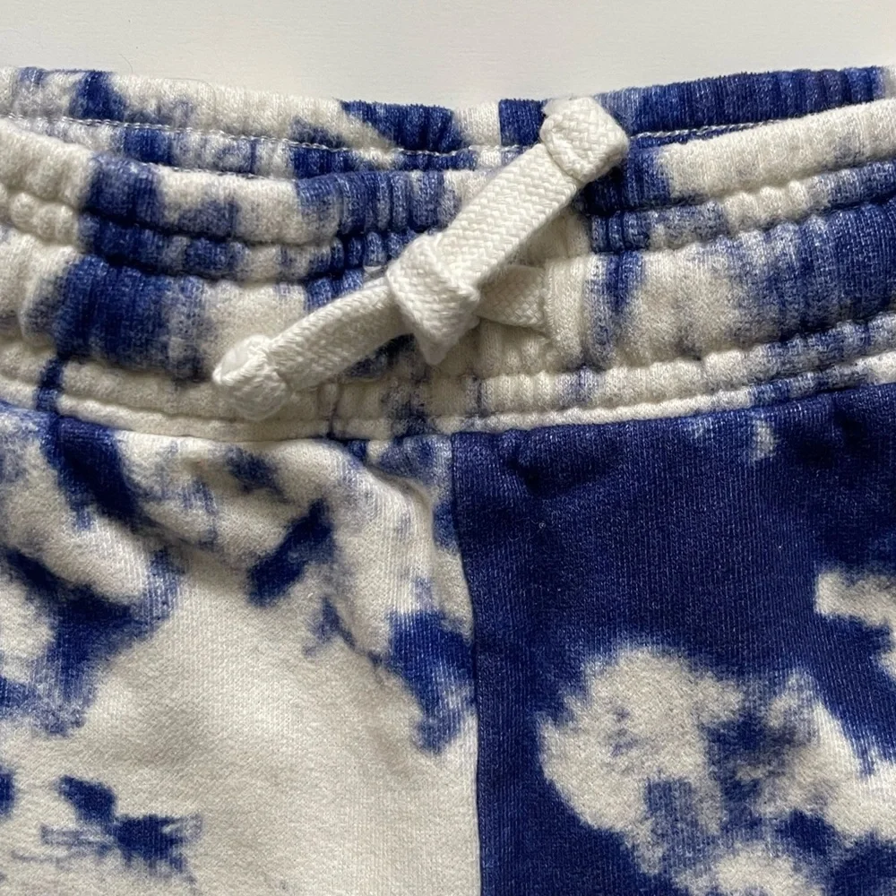 Vilebrequin Boys Blue & White Tie-dye Cotton Bermuda Shorts - 6Y